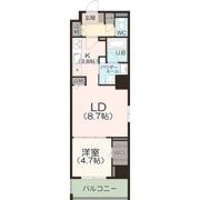 PoliCuadro Tower Ⅰの間取り画像