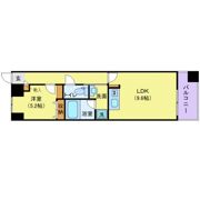 アレクシード晩翠通の間取り画像