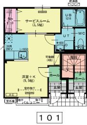 グランツの間取り画像