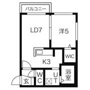 REGULUS桑園の間取り画像