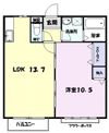 ワコーハイツⅡの間取り画像