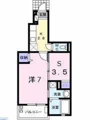 プラセール宝塚Iの間取り画像