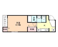 ヒルズソシア館の間取り画像