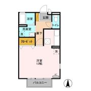 クレール Ⅰの間取り画像