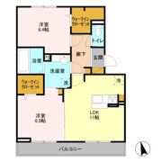 バリスサイト Eの間取り画像