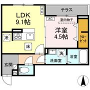D-ROOM元横山町の間取り画像