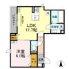(仮称)D-ROOM元横山町2丁目の間取り画像