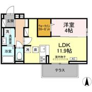 （仮)D-ROOM富士河口湖町 Fの間取り画像