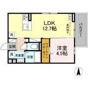 （仮)D-ROOM富士河口湖町 Fの間取り画像