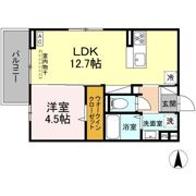 （仮)D-ROOM富士河口湖町 Fの間取り画像