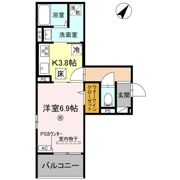 RIPOSO東加古川 Ⅰの間取り画像