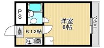 ロイヤル高田の間取り画像