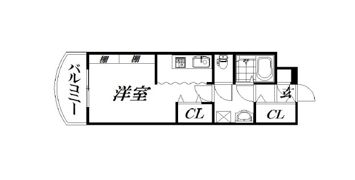 エスポワール二俣の間取り画像