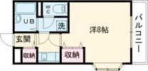 コーポマスヤの間取り画像