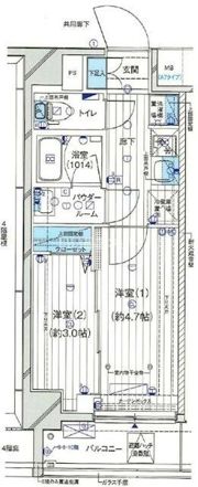 GENOVIA小村井の間取り画像