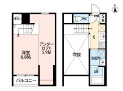 hacokuro garden(ハコクロ ガーデン)の間取り画像