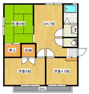 リリハ26の間取り画像