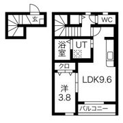 クリスタルの間取り画像