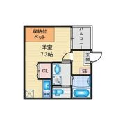 ハーモニーテラス高道町Vの間取り画像