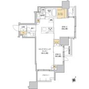 グレーシアフィット三軒茶屋の間取り画像