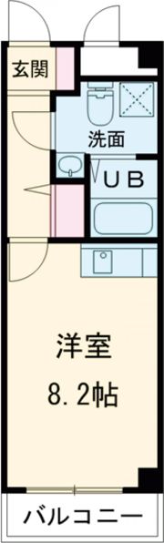 プラスコート西豊川の間取り画像