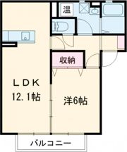 ソレイユの間取り画像