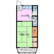 コーポ山本の間取り画像