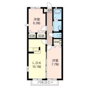パルモブルーの間取り画像