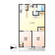 コーポ山隆の間取り画像