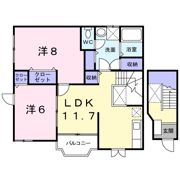 ヴィラサンライズの間取り画像