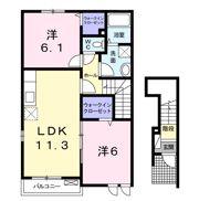アルモニーBの間取り画像