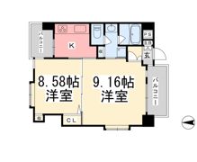 ウインドパレス歩行町の間取り画像