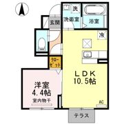 セジュール古橋Ⅱの間取り画像