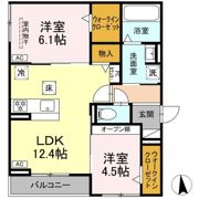 グランカメリアの間取り画像