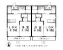 ティエラAの間取り画像