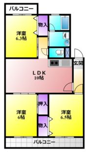ファミールの間取り画像