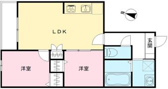 ハーモニー多摩平の間取り画像