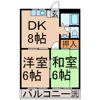 エクセル大和の間取り画像