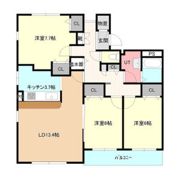 グレース福住の間取り画像