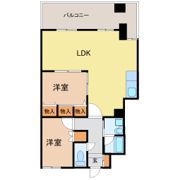 ユウチマンションの間取り画像