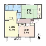 エターナルタウン Aの間取り画像