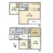 下田町戸建の間取り画像