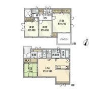 高石戸建の間取り画像