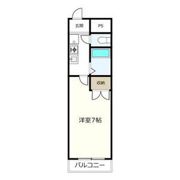 クレールたつたの間取り画像