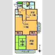 第2橋本マンションの間取り画像