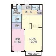Luce YUTAKAの間取り画像