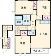 ラフォーレ栄 A棟の間取り画像