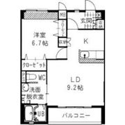 ラフィネ和合Aの間取り画像