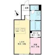 ユアメゾン北浜の間取り画像