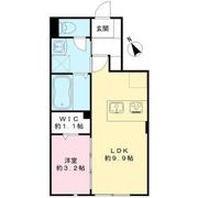 ユアメゾン北浜の間取り画像